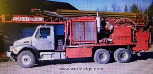 Used 2004 Built Schramm T450WS Drill Rig for Sale